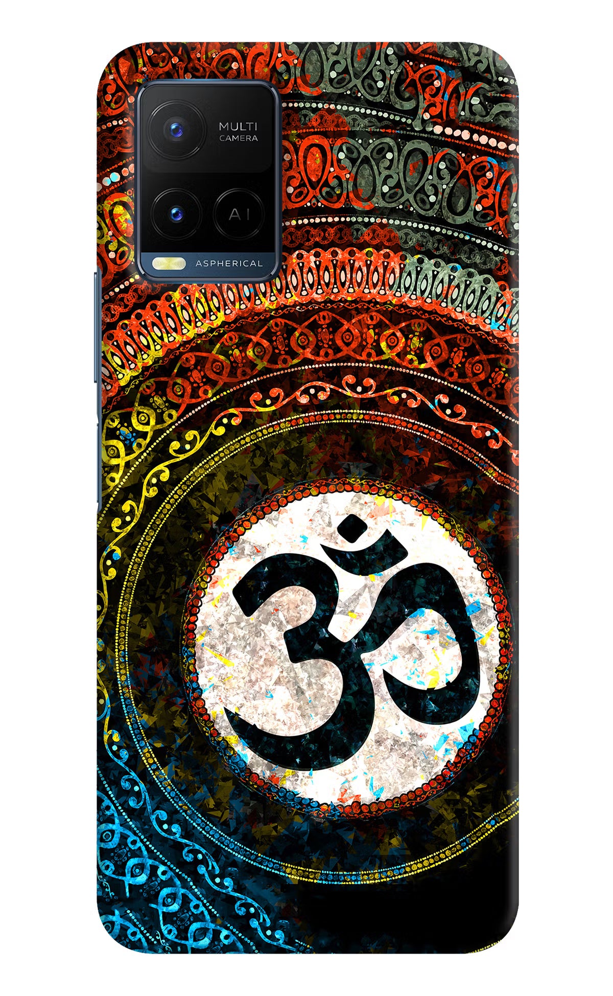 Om Cultural Vivo Y21/Y21s/Y33s Hard Case Back Cover by Casekaro