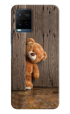 Teddy Wooden Vivo Y21/Y21s/Y33s Hard Case Back Cover by Casekaro