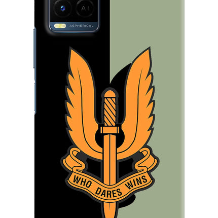Balidan Logo Vivo Y21/Y21s/Y33s Hard Case Back Cover by Casekaro