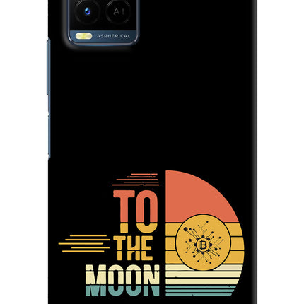 To the Moon Vivo Y21/Y21s/Y33s Hard Case Back Cover by Casekaro