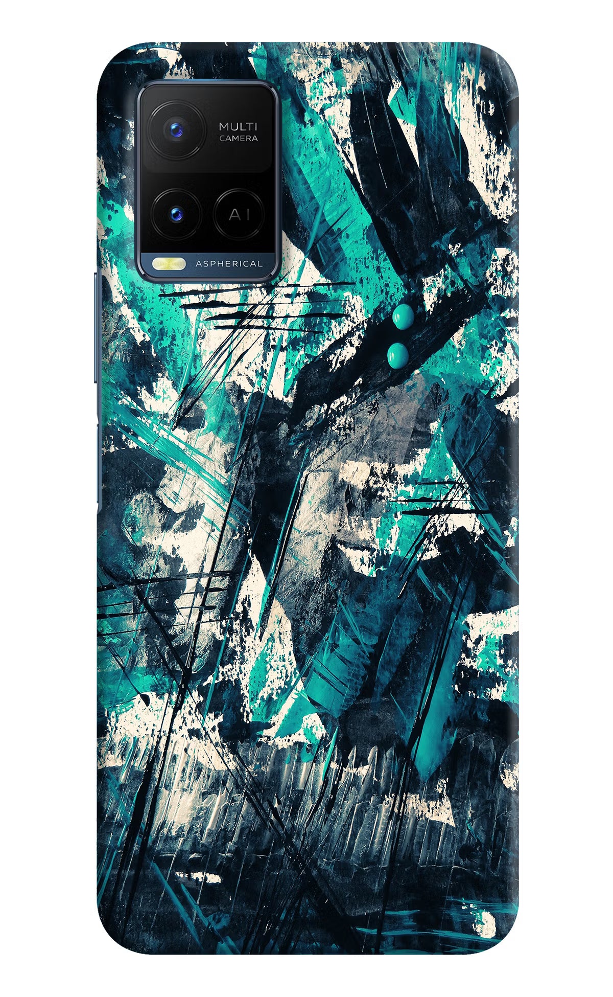 Artwork Vivo Y21/Y21s/Y33s Hard Case Back Cover by Casekaro