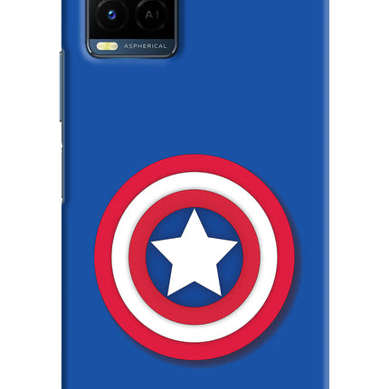 Shield Vivo Y21/Y21s/Y33s Hard Case Back Cover by Casekaro