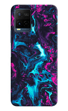 Abstract Vivo Y21/Y21s/Y33s Hard Case Back Cover by Casekaro
