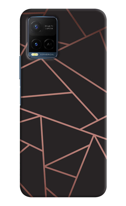Geometric Pattern Vivo Y21/Y21s/Y33s Hard Case Back Cover by Casekaro