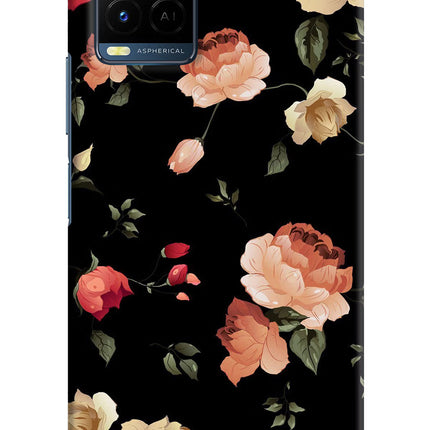 Flowers Vivo Y21/Y21s/Y33s Hard Case Back Cover by Casekaro