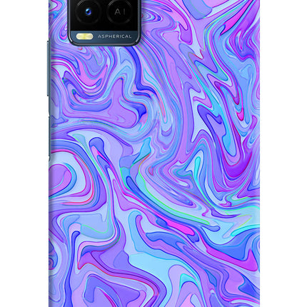 Glitter Vivo Y21/Y21s/Y33s Hard Case Back Cover by Casekaro