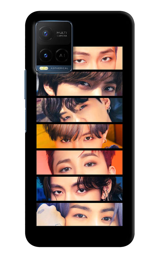 BTS Eyes Vivo Y21/Y21s/Y33s Hard Case Back Cover by Casekaro