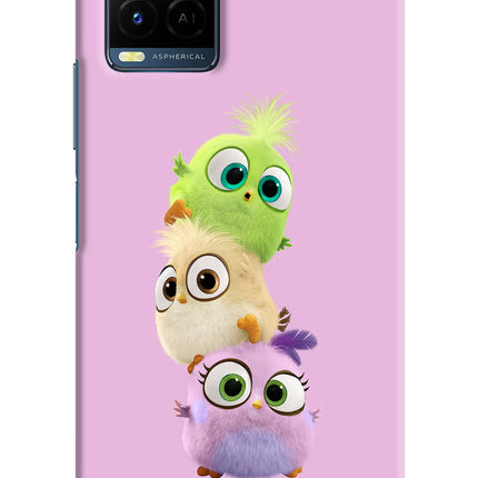 Cute Little Birds Vivo Y21/Y21s/Y33s Hard Case Back Cover by Casekaro