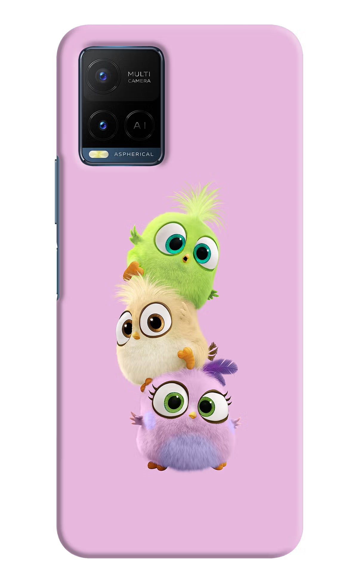 Cute Little Birds Vivo Y21/Y21s/Y33s Hard Case Back Cover by Casekaro