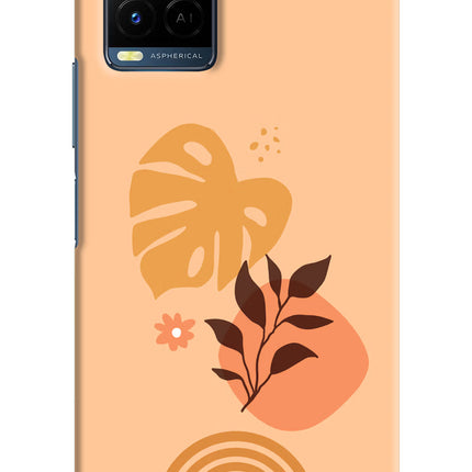 Bohemian Art Vivo Y21/Y21s/Y33s Hard Case Back Cover by Casekaro