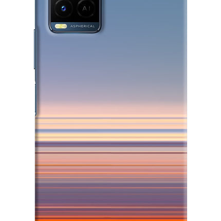 Morning Colors Vivo Y21/Y21s/Y33s Hard Case Back Cover by Casekaro