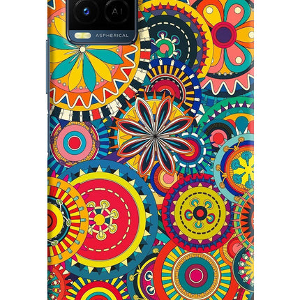 Gol Gol Art Vivo Y21/Y21s/Y33s Hard Case Back Cover by Casekaro