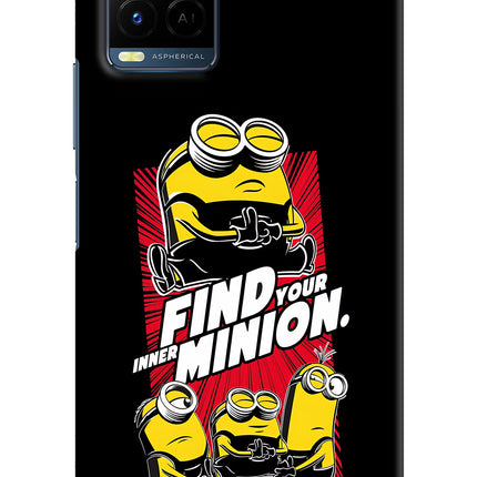 Find your inner Minion Vivo Y21/Y21s/Y33s Hard Case Back Cover by Casekaro