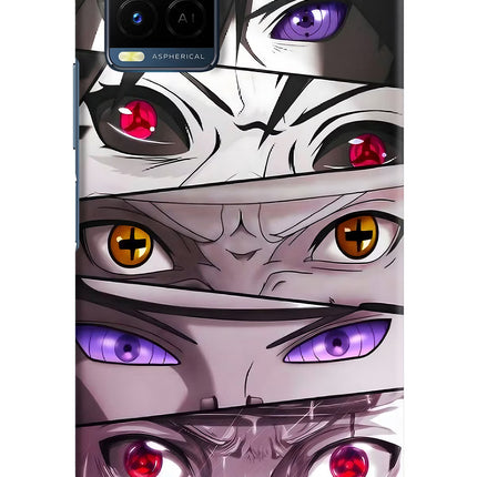 Naruto Anime Vivo Y21/Y21s/Y33s Hard Case Back Cover by Casekaro