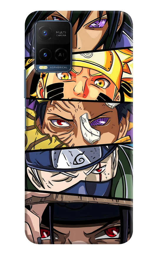 Naruto Character Vivo Y21/Y21s/Y33s Hard Case Back Cover by Casekaro