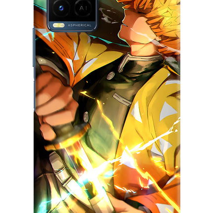 Demon Slayer Vivo Y21/Y21s/Y33s Hard Case Back Cover by Casekaro