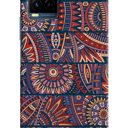 African Culture Design Vivo Y21/Y21s/Y33s Hard Case Back Cover by Casekaro