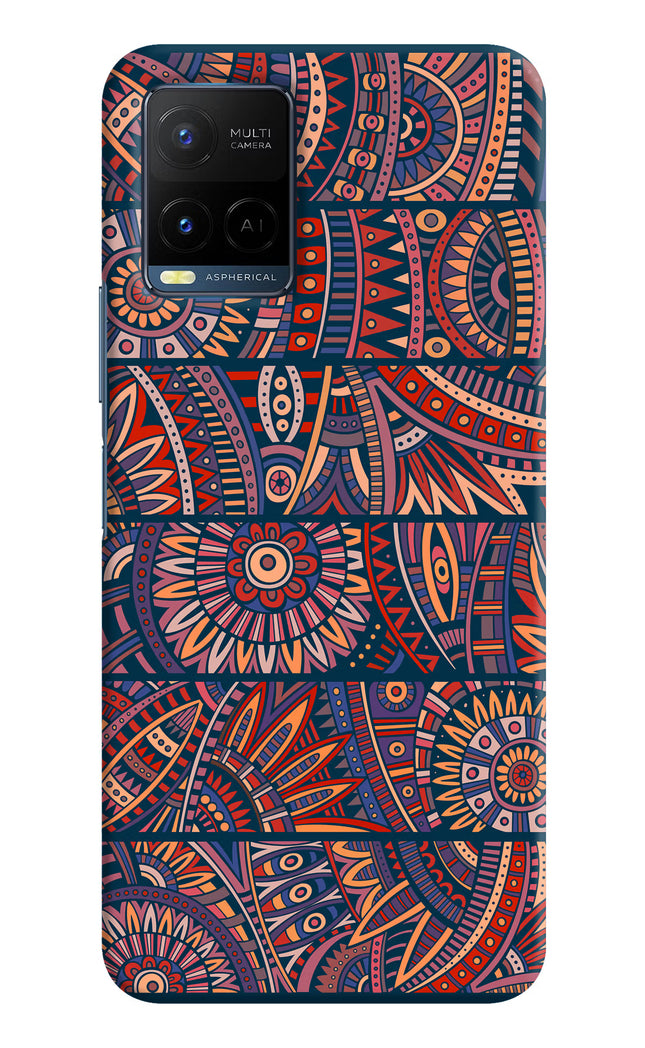 African Culture Design Vivo Y21/Y21s/Y33s Hard Case Back Cover by Casekaro
