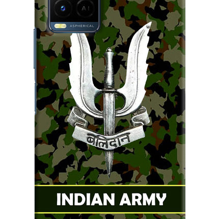 Balidan Indian Logo Vivo Y21/Y21s/Y33s Hard Case Back Cover by Casekaro