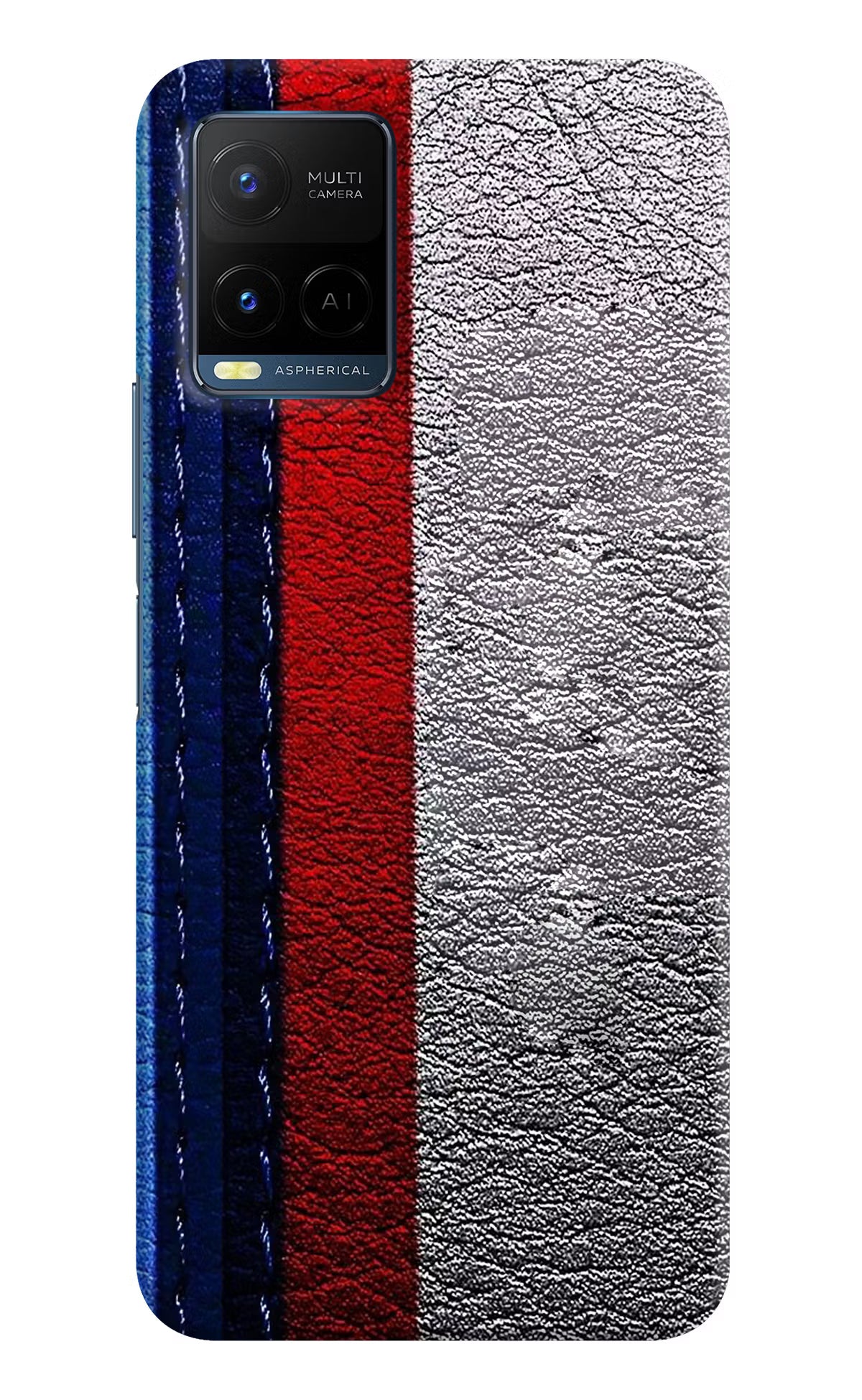 BMW Stripes Vivo Y21/Y21s/Y33s Hard Case Back Cover by Casekaro