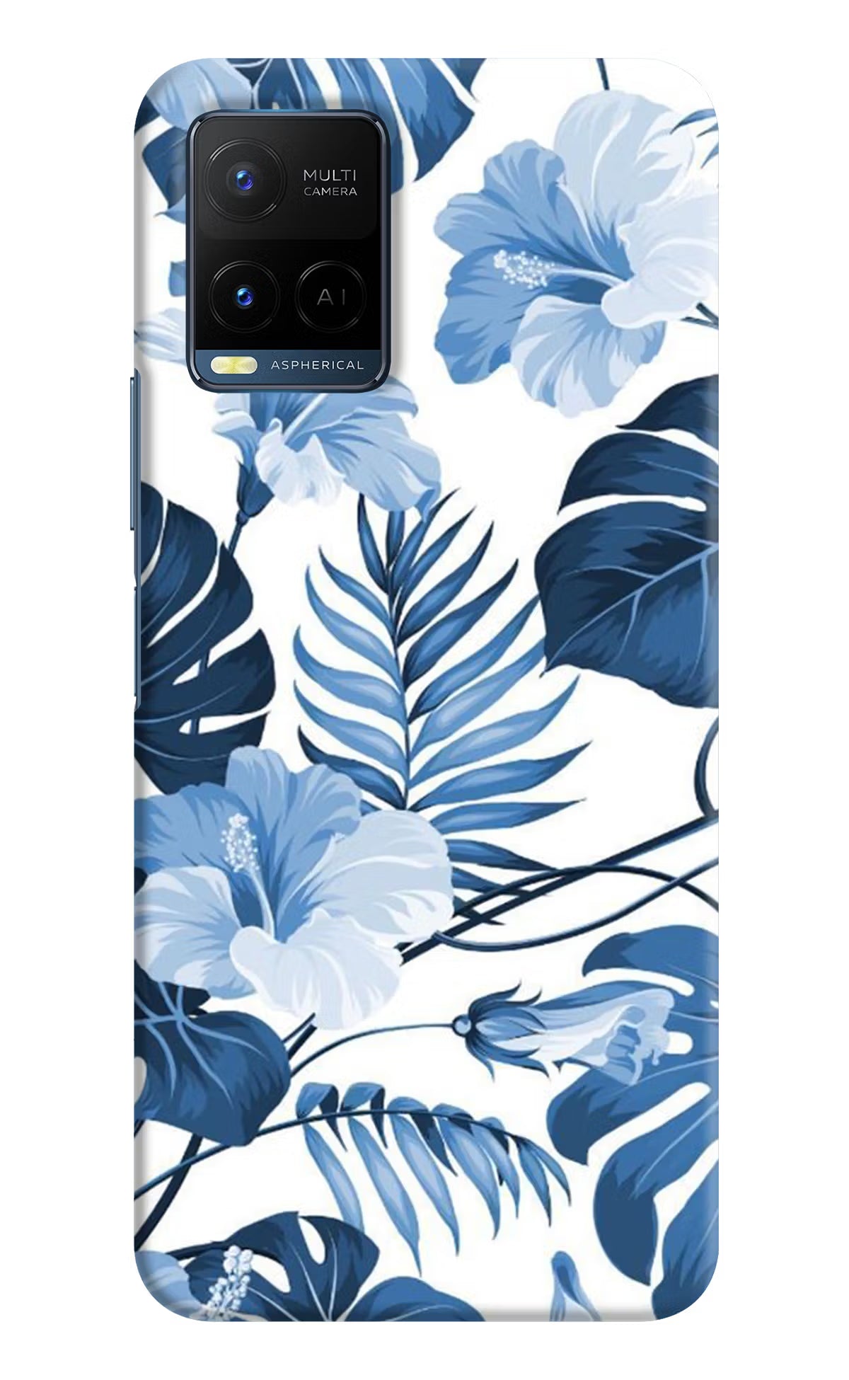 Fabric Art Vivo Y21/Y21s/Y33s Hard Case Back Cover by Casekaro