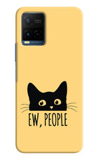 Ew People Catitude Vivo Y21/Y21s/Y33s Hard Case Back Cover by Casekaro