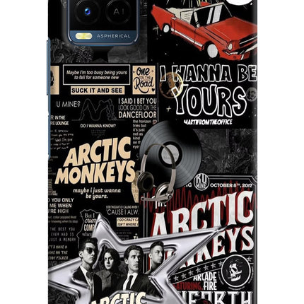 Arctic Monkeys Vivo Y21/Y21s/Y33s Hard Case Back Cover by Casekaro