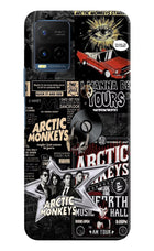 Arctic Monkeys Vivo Y21/Y21s/Y33s Hard Case Back Cover by Casekaro