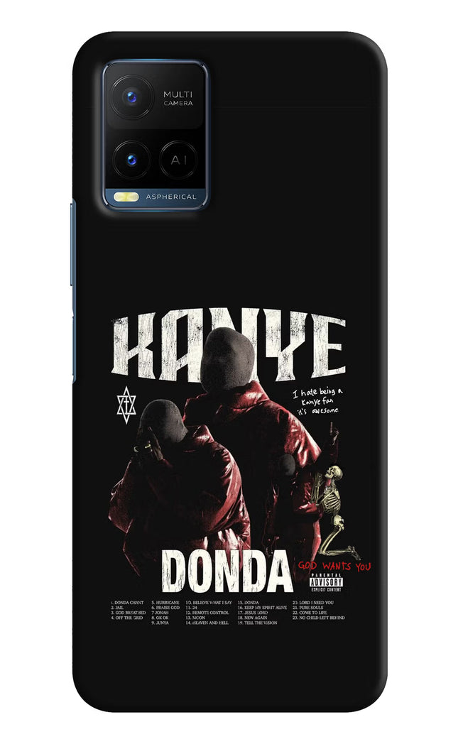Donda Kanye West Vivo Y21/Y21s/Y33s Hard Case Back Cover by Casekaro