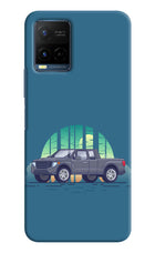 Retro Garage Vibe Vivo Y21/Y21s/Y33s Hard Case Back Cover by Casekaro