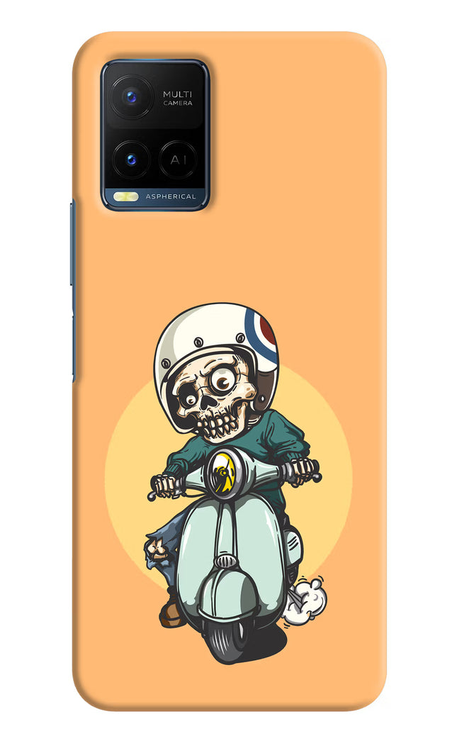 Undead Biker Vivo Y21/Y21s/Y33s Hard Case Back Cover by Casekaro