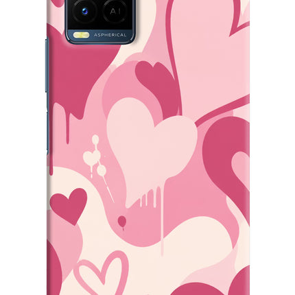 Hearty case Vivo Y21/Y21s/Y33s Hard Case Back Cover by Casekaro