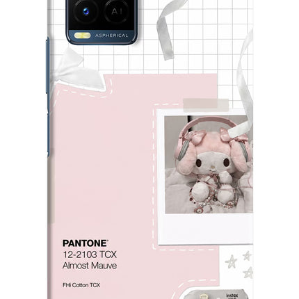 Pantone Asthetic Vivo Y21/Y21s/Y33s Hard Case Back Cover by Casekaro