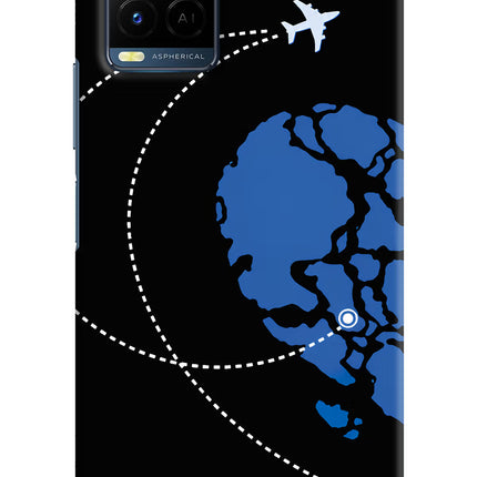 Love Orbit Vivo Y21/Y21s/Y33s Hard Case Back Cover by Casekaro