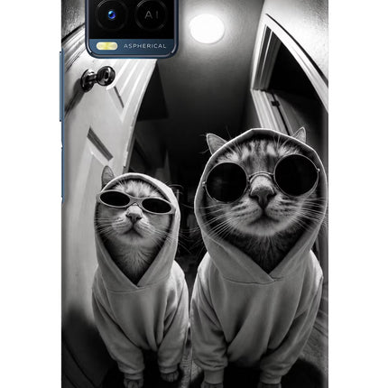 Hood Cats Vivo Y21/Y21s/Y33s Hard Case Back Cover by Casekaro