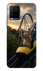 Rollercoaster Dog Vivo Y21/Y21s/Y33s Hard Case Back Cover by Casekaro
