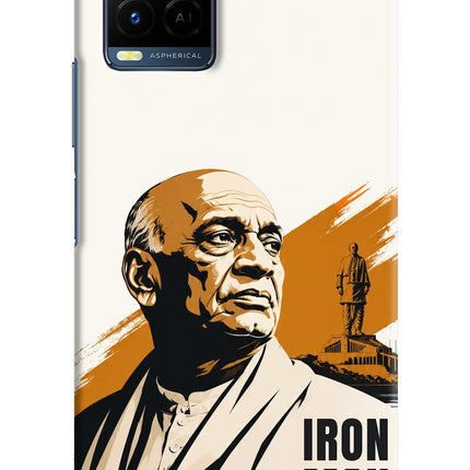 Sardar Patel Iron Will Vivo Y21/Y21s/Y33s Hard Case Back Cover by Casekaro