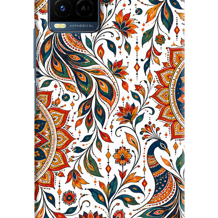 White Mayura Vivo Y21/Y21s/Y33s Back Cover