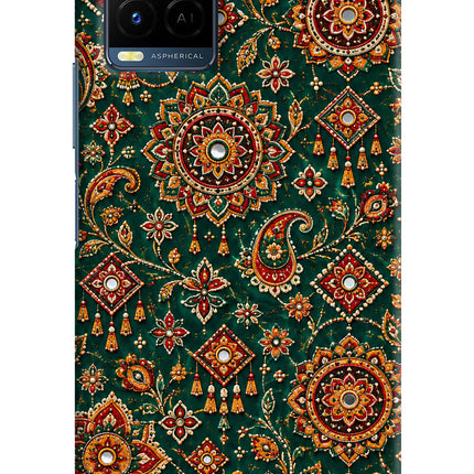 Green Pataka Vivo Y21/Y21s/Y33s Back Cover