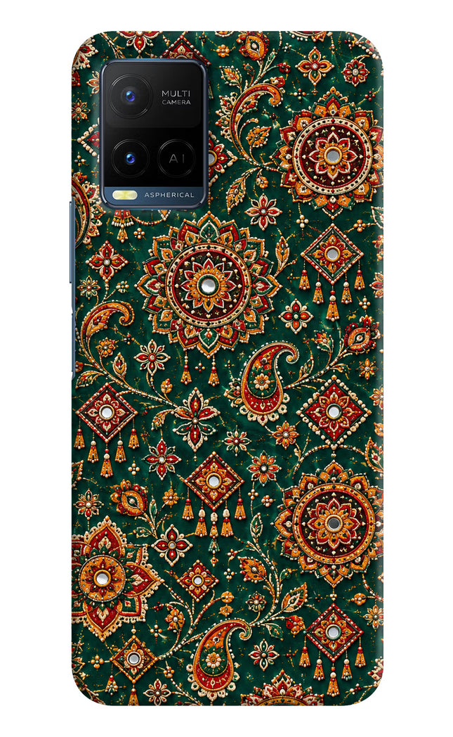 Green Pataka Vivo Y21/Y21s/Y33s Hard Case Back Cover by Casekaro