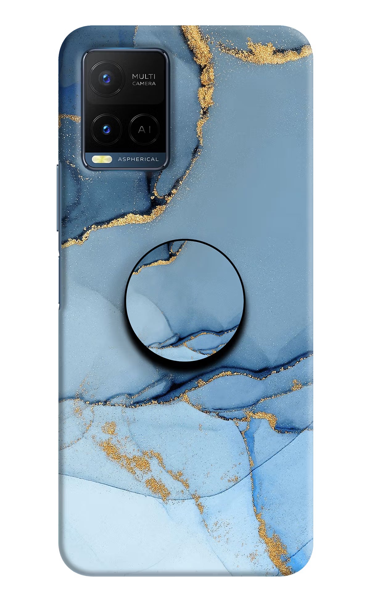 Blue Marble Vivo Y21/Y21s/Y33s Pop Case by Casekaro