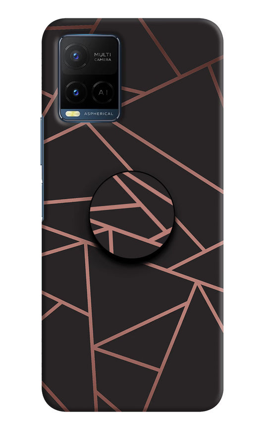 Geometric Pattern Vivo Y21/Y21s/Y33s Pop Case by Casekaro