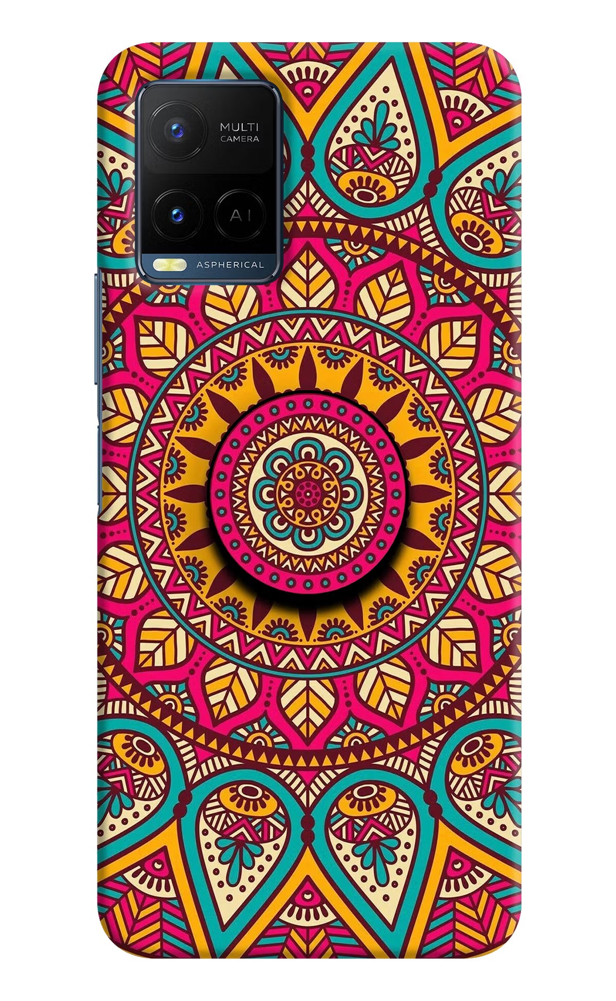 Mandala Vivo Y21/Y21s/Y33s Pop Case by Casekaro