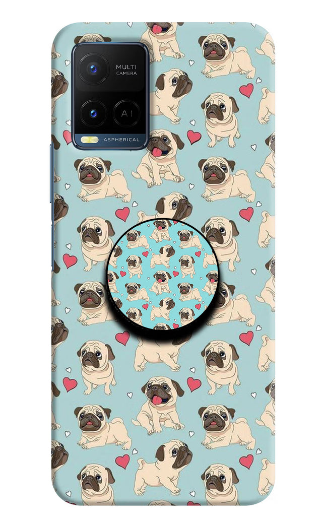 Pug Dog Vivo Y21/Y21s/Y33s Pop Case by Casekaro