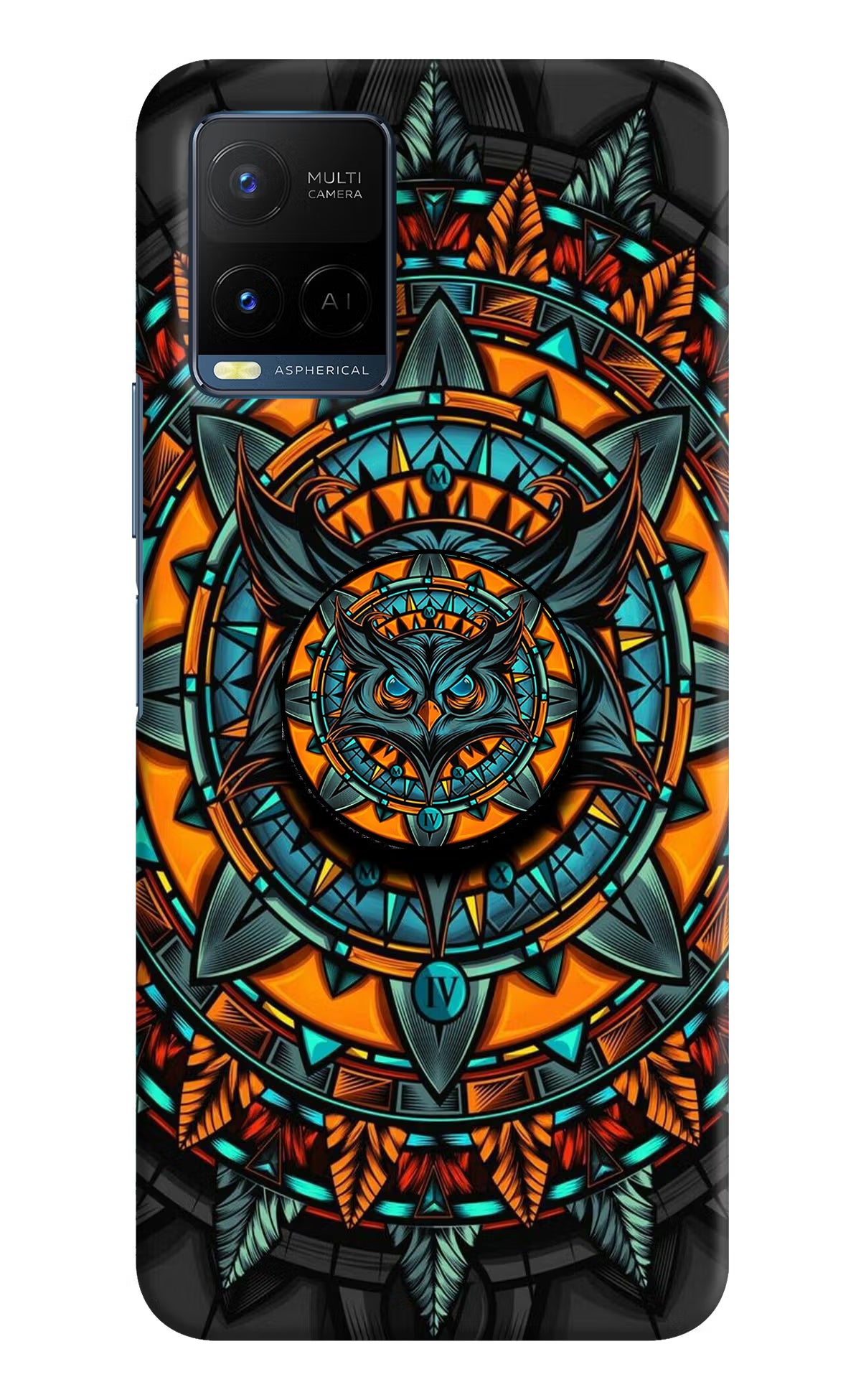 Angry Owl Vivo Y21/Y21s/Y33s Pop Case by Casekaro