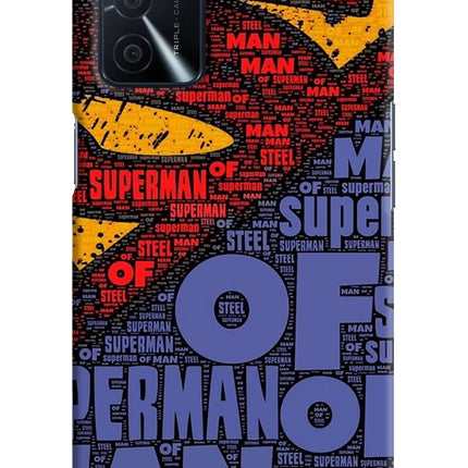 Superman Oppo A16 Hard Case Back Cover by Casekaro