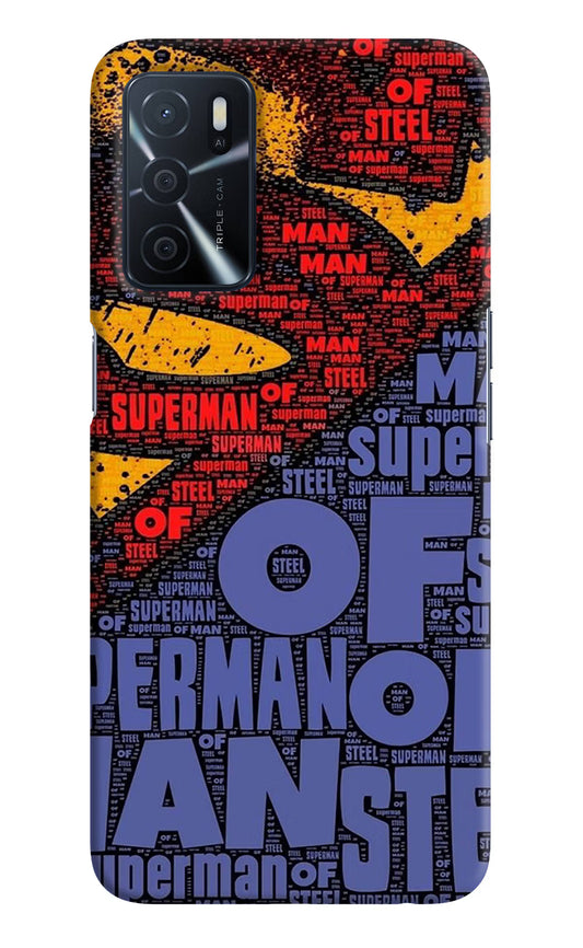 Superman Oppo A16 Hard Case Back Cover by Casekaro
