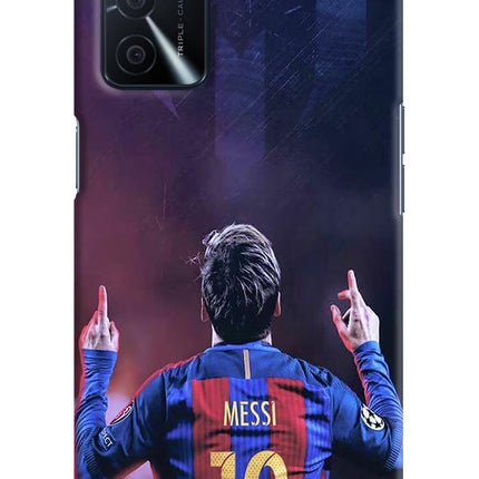 Messi Oppo A16 Hard Case Back Cover by Casekaro