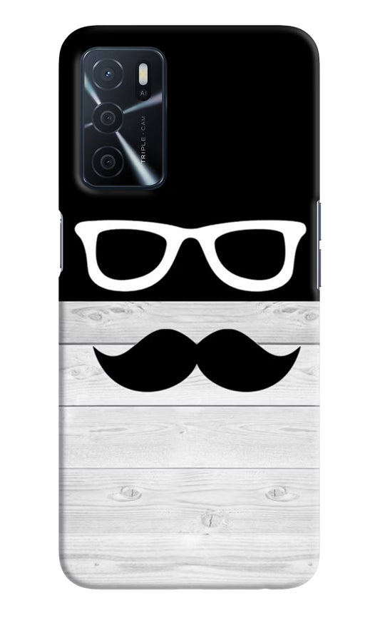 Mustache Oppo A16 Hard Case Back Cover by Casekaro