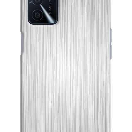 Wooden Grey Texture Oppo A16 Hard Case Back Cover by Casekaro